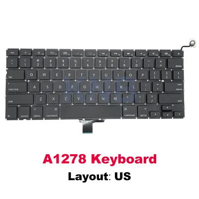 New US Replacement Keyboard For Macbook Pro 13  A1278 2009 2010 2011 2012 Year • $16.36