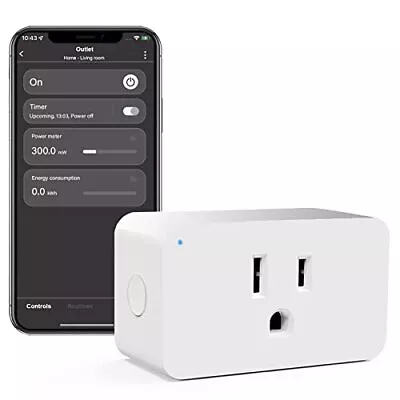 Zwave Plug With Energy Monitor 700 Series Z-Wave Outlet With Overcurrent Prot... • $44.01