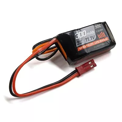 Spektrum SPMX3003SJ30 11.1V 300mAh 3S 30C LiPo Battery W/ JST Connector • $14.99