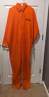 Fun World Inmate Prisoner Jumpsuit Adult Mens Halloween Costume  • $11