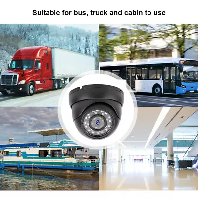 Fit Car 1080p CCTV Dome Camera AHD Camera Surveillance NTSC System For Bus Boat • £27