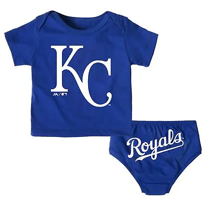 Outerstuff MLB Infants Kansas City Royals Mini Uniform Tee Set • $9.99