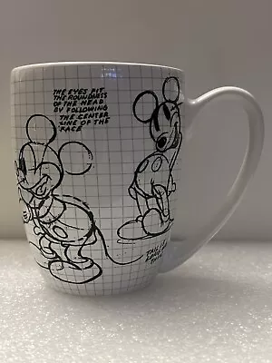 Mickey 90 Years Sketchbook  Mug/ Coffee Cup And MICKEY USB HUB • $49.95