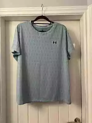 1X 20 22 Ladies Under Armour Tshirt Grey Excellent Condition Plus • £7.99