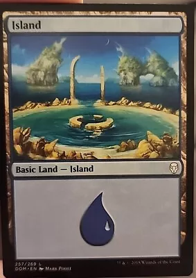 Magic The Gathering - Basic Land Islands Multiple Sets - Packs Of 25 • $3.50
