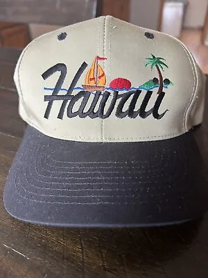 Vintage Hawaii Floral Pattern Snapback Ball Cap Hat • $14.99