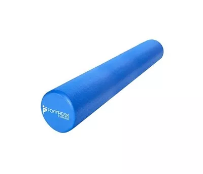 $76.95 • Buy Long Round High Quality Premium EVA Foam Roller Massage Solid Blue 90cm X 15cm