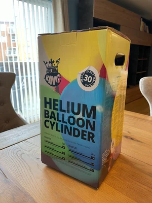 £5 • Buy EMPTY Helium Balloon Canister Helium King
