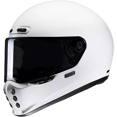 Open Box HJC Men's V10 Motorcycle Helmet White - Medium • $280.49