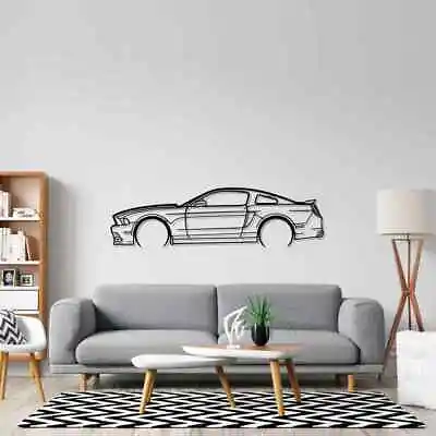 Mustang GT 2013 Detailed Acrylic Silhouette Wall Art ( Made In USA ) • $139.49