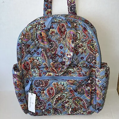 Vera Bradley Cotton Campus Totepack Backpack Provence Paisley NWT Exact One • $43