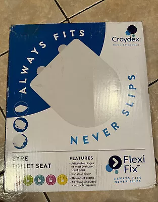 Croydex Flexi Fit Toilet Seat || BRAND NEW • £20