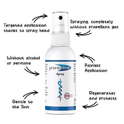 Cleaner Piercing Tattoo Prontolind Saline Solution Spray Care 75ml Antiseptic • £8.49