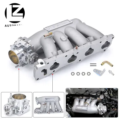 For K20 K20Z3 K24A2 K24 RBC Intake Manifold + 70mm Throttle Body K-Series K Swap • $179