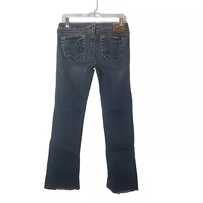 TRUE RELIGION Gina Big T Boot Cut Low Rise Denim Jeans Size 30 • $45