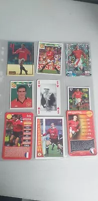 Eric Cantona Manchester United Football Card Sticker Lot • £1.50