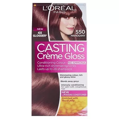 L'oreal Casting Creme Gloss No Ammonia Mahogany 550 • £13.98