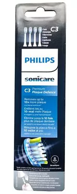 Philips Sonicare HX9044/17 C3 Premium Plaque Defence Brush Heads (White) 4 Pack • $93.95