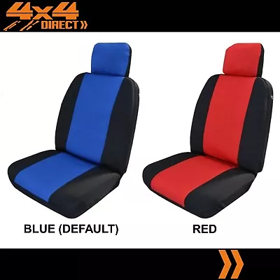 Single Wetsuit Neoprene Seat Cover For Nissan Navara D40 • $59