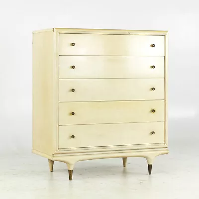 Kent Coffey Mid Century Continental Highboy Dresser • $2347