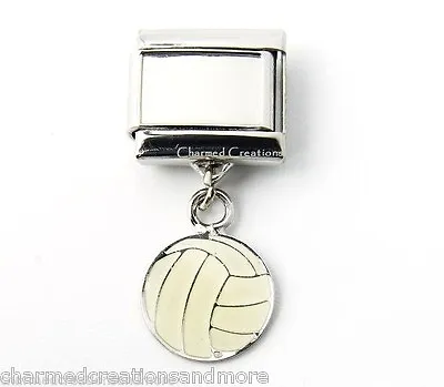 9mm Italian Charm Custom Photo DIY Volleyball Picture Sports Dangle Link • $6.99