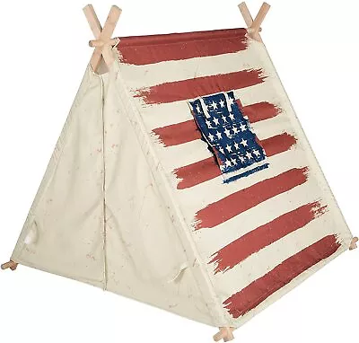 Pacific Play Tents 60200 Americana A-Frame Play Play House - 42  X 45  X 35  • $49.63