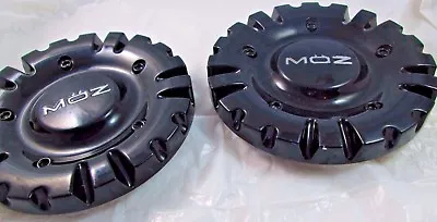Moz    Gloss Black Custom Wheel Center Cap  #6750-15   (for 2 Caps) • $109.81