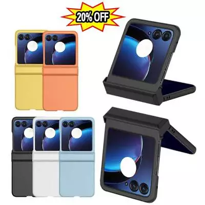 For Motorola Razr+ 2023 Plus 3 In 1 Slim Matte Hard Case Cover Screen Prot! • $3.83