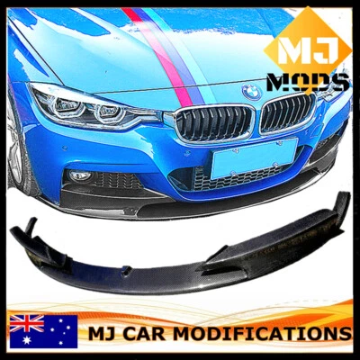 Carbon Fibre Front Lip For BMW【F30/F31 316/318/320/328/330/335/340 M SPORT】【MP】 • $550