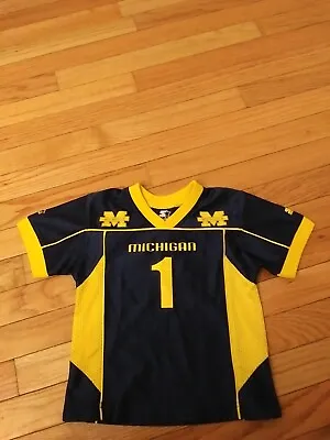 Michigan Wolverines NCAA Vintage Starter Newborn Football Jersey Size 18M • $34.99