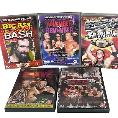 ECW WWE Extreme Championship Wrestling DVD Bundle • £89.99