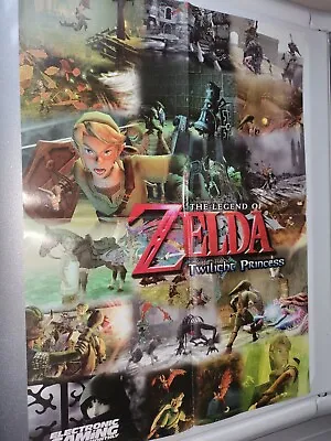 The Legend Of Zelda Twilight Princess EGM Promo Poster • $16.98