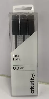 Cricut Joy 0.3 Black Noir Pens 3pk • $5