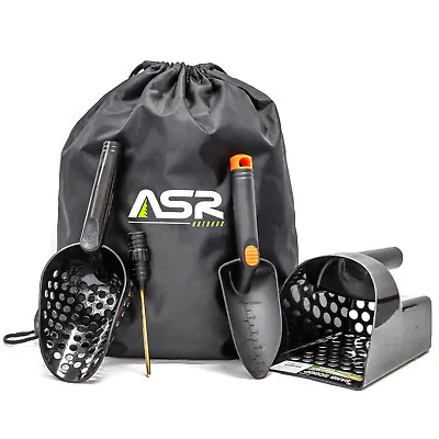 ASR Outdoor 5pc Metal Detecting Tools Kit Drawstring Bag Coin Probe (3 Styles) • $29.99