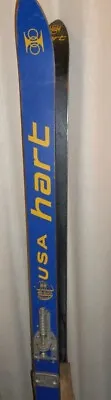 Vintage Hart Hustler Blue Ski's W/ Cu Bindings • $78.12