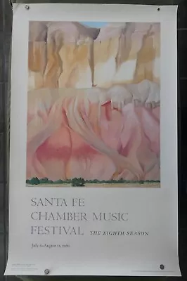 Santa Fe Chamber Music Festival - The Eight Season - Georgia O'Keeffe  Poster • $50