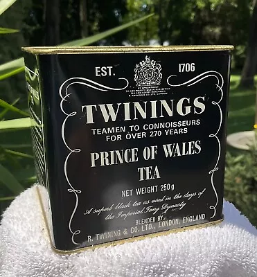 Twinings Prince Of Wales Tea Tin 250g Collectable Tin • $20