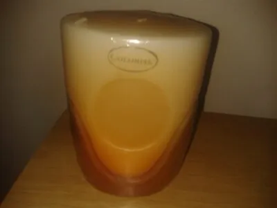 Old But Unused Cream/toffee Coloured Colonial Candle.11.5cm (D22) • £4.99