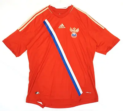 Adidas Red Russian National Team Soccer Jersey Adult Size L • $17.10