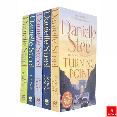 £17.95 • Buy Danielle Steel Collection 5 Books Set Turning Point, Moral Compass, Silent Night