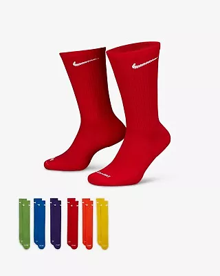 Nike Everyday PLUS Cushioned Training Crew Socks  - 6 Pair! • $35.99