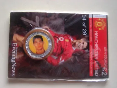 Rare # 14 Cristiano Ronaldo Manchester United / M.e.n. 2005/06 Medal Cr7 • £8.49