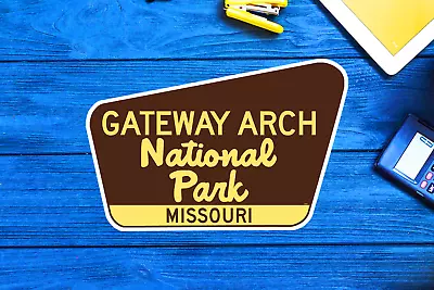 Gateway Arch National Park Missouri Sticker 3.75  Vinyl Decal • $5.49