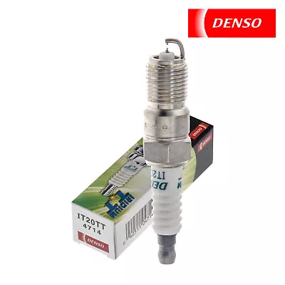 Set Of 4 Genuine Iridium Spark Plug Denso 4714 For Various Vehicles 1975-2015 • $28.21