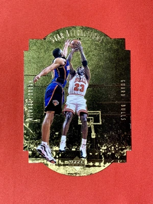$175 • Buy Michael Jordan 1997-98 UD Choice Star Attractions GOLD SA1 *Ultra Rare SSP*