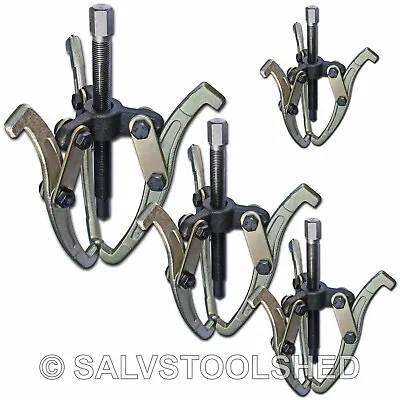 Gear Puller Ball Bearing Bush 3 Jaw Pulley Remover 8  6” 4” Or Set Pullers • $27.50