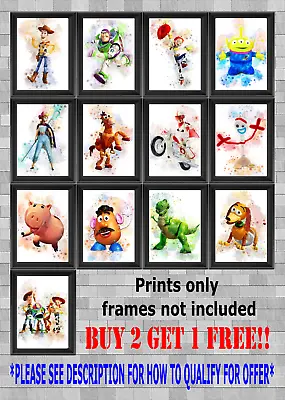 £9 • Buy Disney Toy Story Children's Bedroom Wall Art Poster Print Picture Gift A5 A4 A3