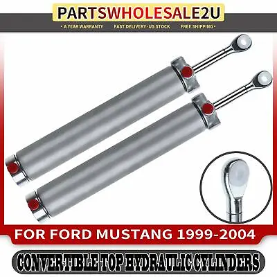 2x Convertible Top Hydraulic Cylinders For Ford Mustang 1999-2004 Convertible • $69.99