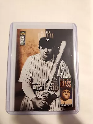 1996 Upper Deck Collector's Choice #500 Babe Ruth Baseball Card  • $2.50