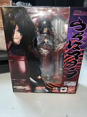 Bandai Tamashii SH Figuarts MADARA UCHIHA Naruto Action Figure EUC • $145